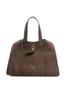 Замшевая сумка-тоут GIORGIO ARMANI, коричневый