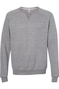 Толстовка JERZEES Snow Heather French Terry с круглым вырезом, цвет charcoal