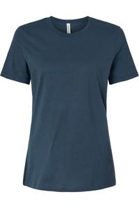 Женская свободная футболка из джерси BELLA + CANVAS, цвет vintage navy