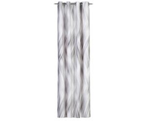 Шторы с люшками gio полупрозрачный Novel, серебряный