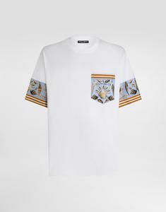 Футболка из джерси с принтом Dolce & Gabbana, белый