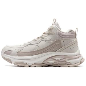 XTEP Нескользящие термоботинки с высоким берцем, женские, бежево-розовые