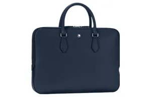 MONTBLANC Портфель мужской Cow Leather Ink Blue
