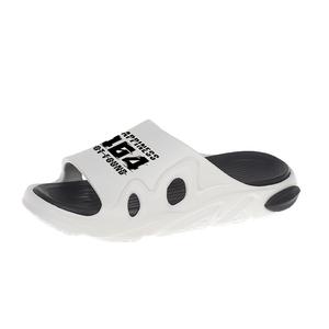 Нескользящие и дышащие детские шлепанцы для подростков CAMKIDS, белый/зеленый