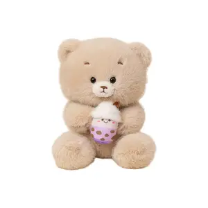 Плюшевая кукла Cake Bear высотой 25 см MIC RABBIT, хаки