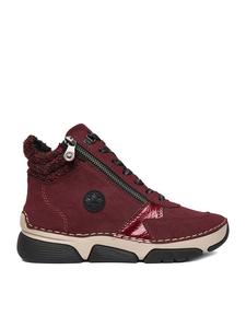 Ботильоны Rieker 45960-35, темно-красный