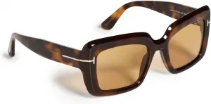 Женские солнцезащитные очки Tom Ford Leila-02, Blonde Havana