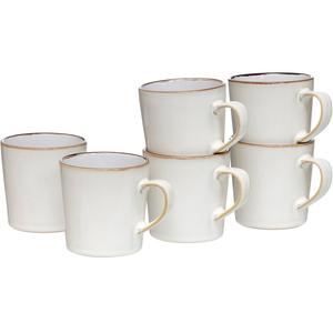 Набор чашек Kaffeebecher-Set Visby 6 шт., белый 6 предметов Ritzenhoff & Breker, белый