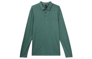 Поло Evolution для мужчин Lululemon, зеленый