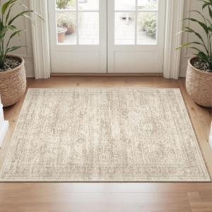 Ковер Soalmost Washable для кухни, 61х92 см, бежевый