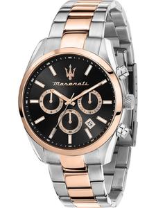 Maserati Серебряные аналоговые часы