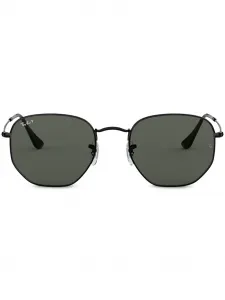 Солнцезащитные очки в шестиугольной оправе Ray-Ban, черный