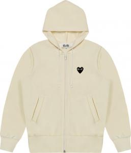 Худи Comme des Garçons PLAY Zip-Up Hoodie 'Yellow', желтый