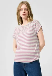 Футболка с принтом Qs, Creme