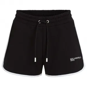 Спортивные шорты Karl Lagerfeld Binding, черный