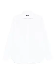 Рубашка с длинным рукавом Zegna, белый