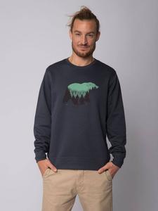 Толстовка wat? Apparel Waldbär, цвет india ink grey