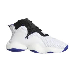 Кроссовки Adidas Crazy BYW J 'Cloud White Real Purple', белый