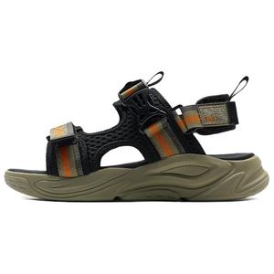 XTEP Пляжные сандалии Liekong, мужские, черно-зеленые