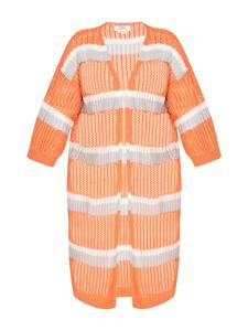 Спортивная куртка usha FESTIVAL, цвет offwhite grey orange