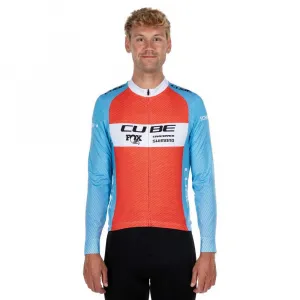 Джерси с длинным рукавом Cube Factory Racing, синий