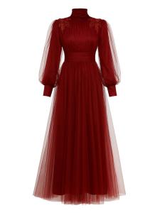 Вечернее платье fashionshowcase MINEL, бордовый