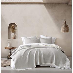 Муслиновое хлопковое одеяло Sunday Citizen, Queen, серый