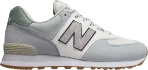 Кроссовки New Balance 574 'Platinum Sky Moonbeam Gum', белый