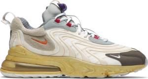 Кроссовки Nike Travis Scott x Air Max 270 React ENG 'Cactus Trails', кремовый