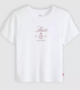 Футболка Levi's Graphic Rickie, белый