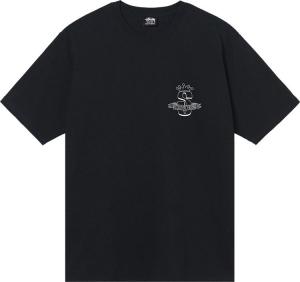 Футболка Stussy Gear Banner Tee 'Black', черный