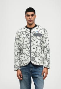 Флисовая куртка K-Way ARISTIDE ORSETTO PRINT UNISEX, Ecru/Grey Shadow/Sand