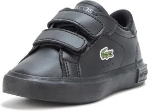 Детские кроссовки Lacoste Powercourt для мальчиков, Black/Black