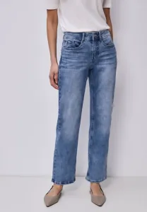 Джинсы прямого кроя Street One, Blau
