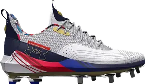 Бутсы Under Armour Harper 7 Low ST USA, белый