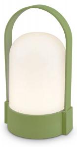 Настольная лампа на батарейках Briloner 7544019, зеленый