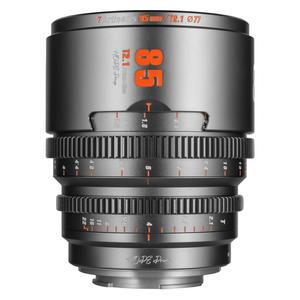 Кинообъектив 7Artisans Hope 85mm T2.1 S35 Cine Lens, Fujifilm X Mount, титановый серый