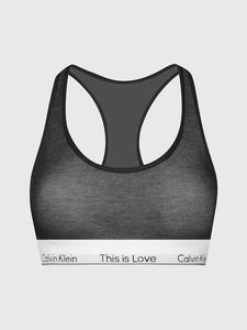 Сетчатый бюстгальтер без косточек - Pride Calvin Klein, черный