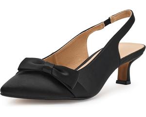 Женские туфли Journee Collection Paloma, Satin/Black