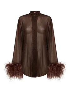 Длиннорубашка Lumière Plumage Oséree, коричневый