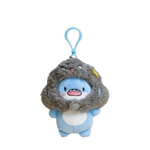 Плюшевый кулон Sha Head Fat Shark высотой 12 см Cute Chip