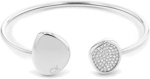 Женский браслет-браслет из стали с эффектом памяти от Calvin Klein Jewelry, Silver