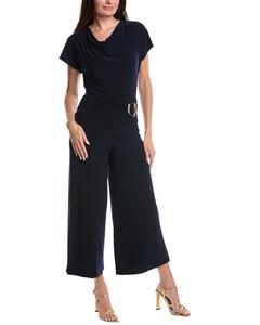 Джозеф Рибкоф Комбинезон с драпированной талией Joseph Ribkoff, синий