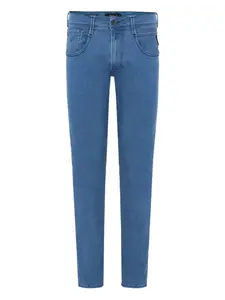 Джинсы hyperflex Replay, синий