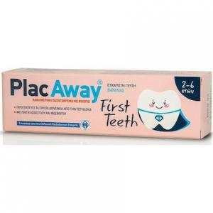 Детская зубная паста «Первые зубки» 50 мл — со вкусом ванили для детей от 2 лет и старше Placaway