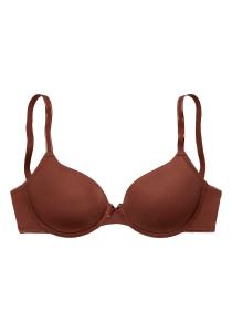 Бюстгальтер с косточками LASCANA LASCANA Schalen BH »Ela »perfect basic««, коричневый
