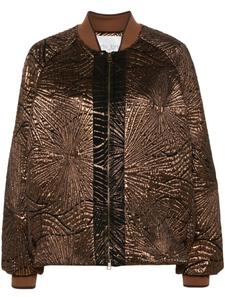 Forte Forte ламинированный бомбер, черный