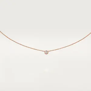 Колье Cartier d'Amour XS, розовое золото/бриллиант