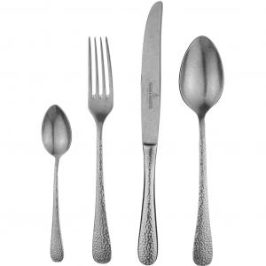 Picard & Wielpütz Солинген Набор столовых приборов Mia Vintage, текстура молоткового удара, состаренная обработка Picard & Wielpütz Solingen, серебристый