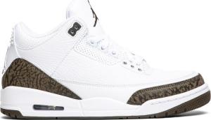 Кроссовки Air Jordan 3 Retro Mocha 2018, белый